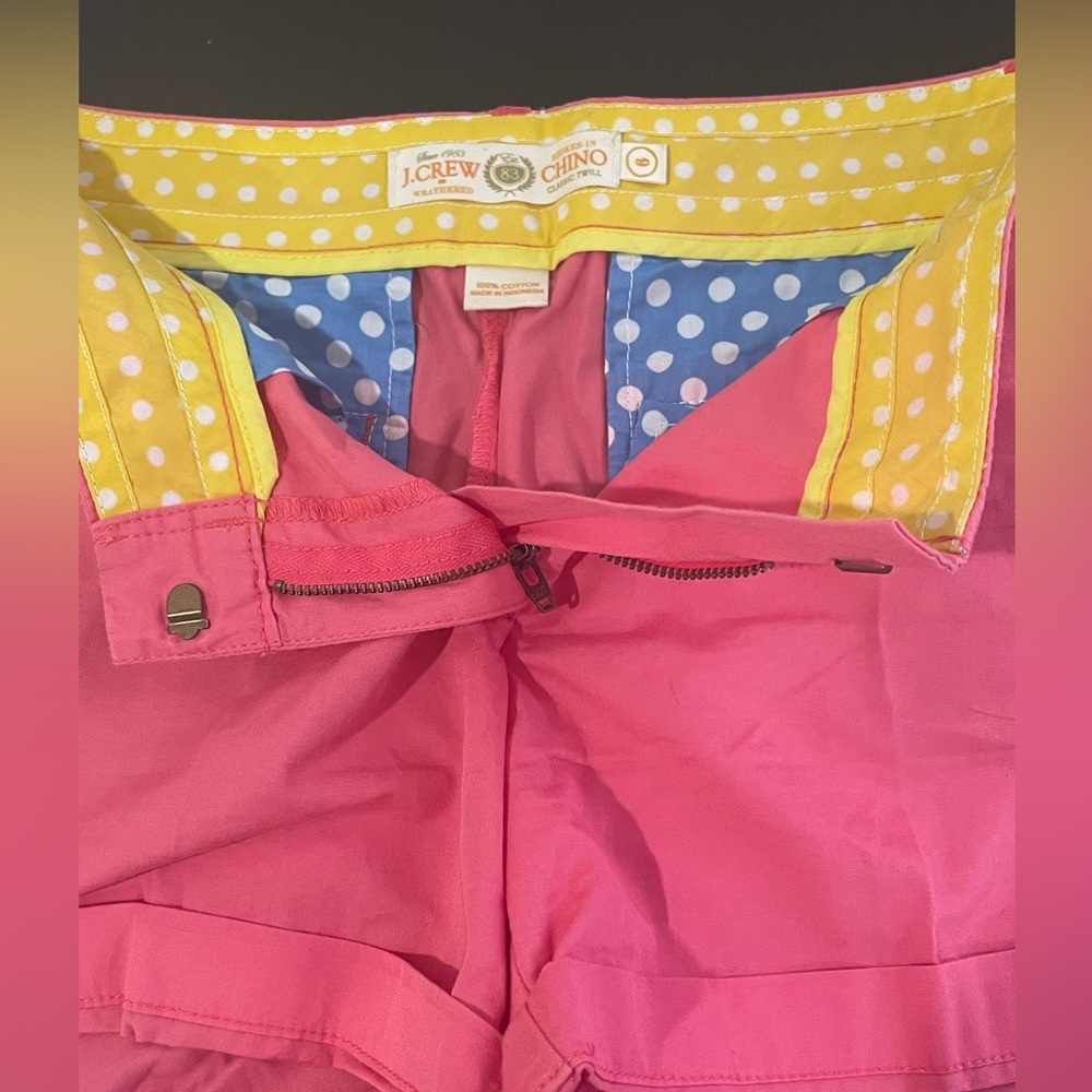 J.Crew 100% Cotton Chino Short. *Excellent Cond.* Size 6 - Picture 3 of 5